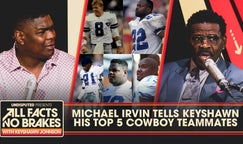 Michael Irvin reveals his Top 5 Dallas Cowboys teammates | All Facts No Brakes